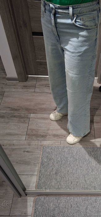 Wide Jeans H&M 40 L Spodnie
