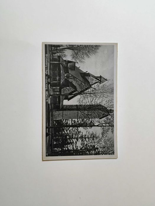 Bruckenberg Karpacz Kirche Wang Świątynia Wang Pocztówka przedwojenna