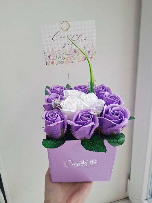 Букети з мильних троянд — ідеальний подарунок