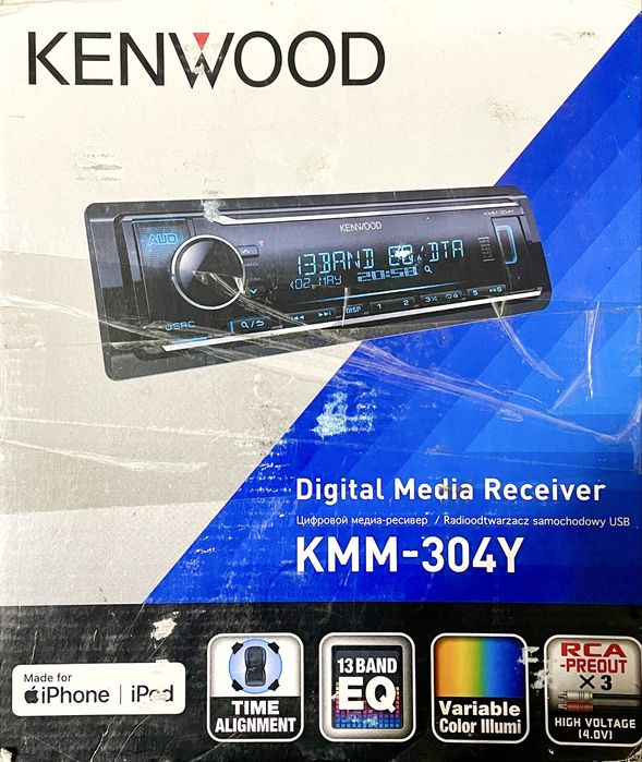 процесорна магнітола  Kenwood kmm-304Y