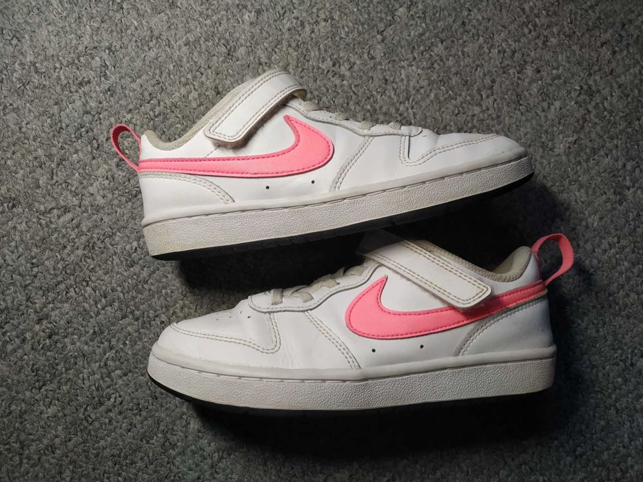 Buty nike biało-różowe