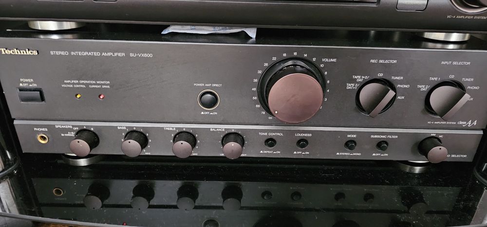 Technics amplificador SU VX600 como novo
