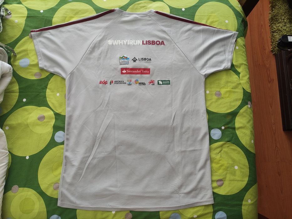T-shirt de corrida - Adidas Meia Maratona 2017 -  Lisboa 

Usada, em b