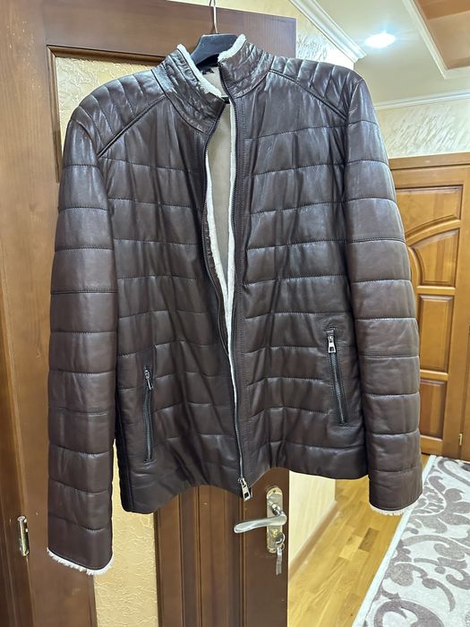 Шкіряну куртку б/к