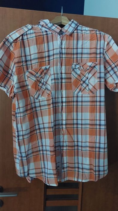 Koszula męska z krótkim rękawem