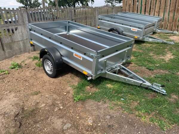 Wyprzedaz! Przyczepa Neptun N7-236 PRO DMC 750 | Mocna rama | Burty 45 cm | Idealna do transportu z Transportem pod adres