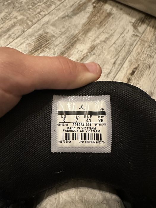 Air Jordan Super.Fly MVP Low Grey