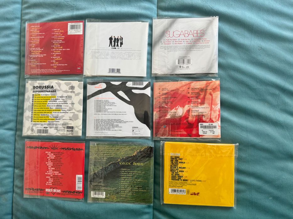 Lote - 08 cd varios artistas, East Seventeen, SugaBabes, Now dance 92