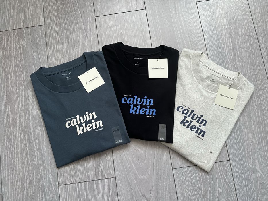 Футболка Calvin Klein оверсайз оригінал M L XL