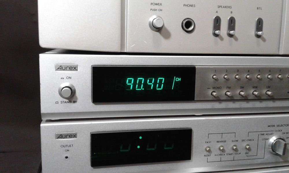 AUREX TOSHIBA SC-M15 ,zestaw stereo