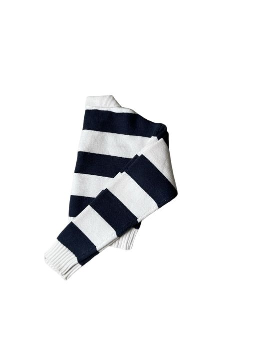 Топ в біло-синю полоску