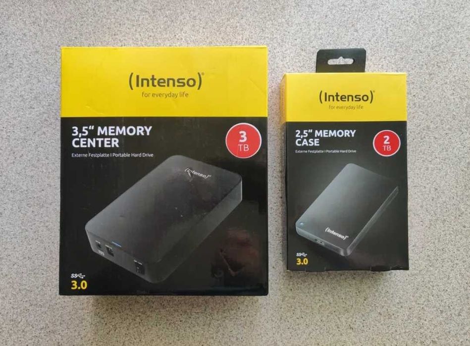 Intenso 2Tb USB 3.0 Externe Festplatte Portable Hard Drive 2.5")