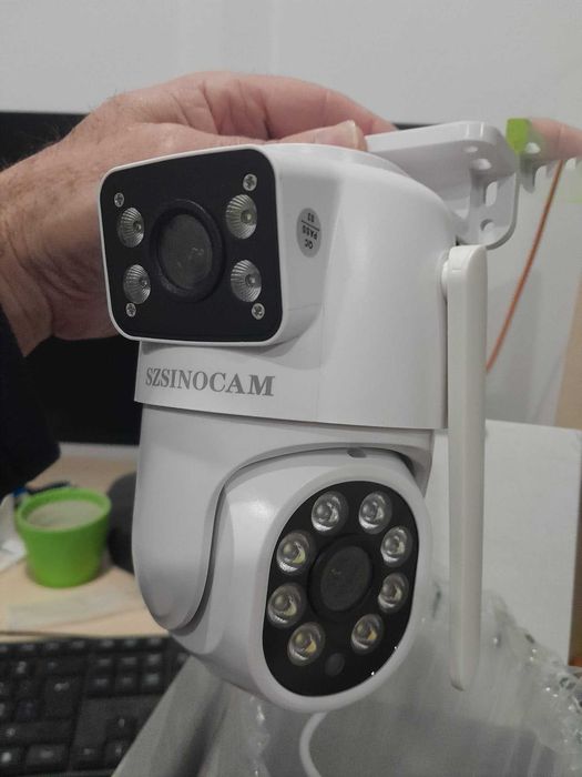 Câmera de Segurança Externa/Interna Sem Fio 720P HD