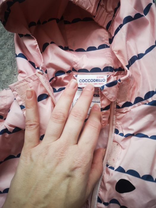 Wiatrówka kurtka coccodrillo 86 cm 2-3 latka