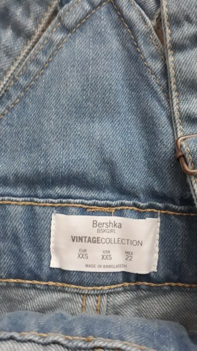 Ogrodniczki XXS Bershka