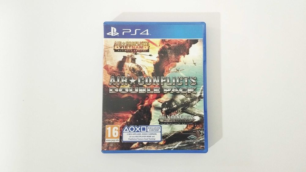 PS4 - Air Conflicts - Double Pack - Completo com Manuais