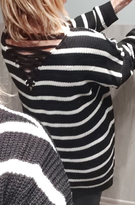 Sweter bluza do 40 do 52 oversize