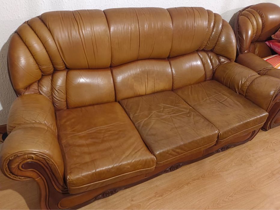 Sofas em pele impecavesi