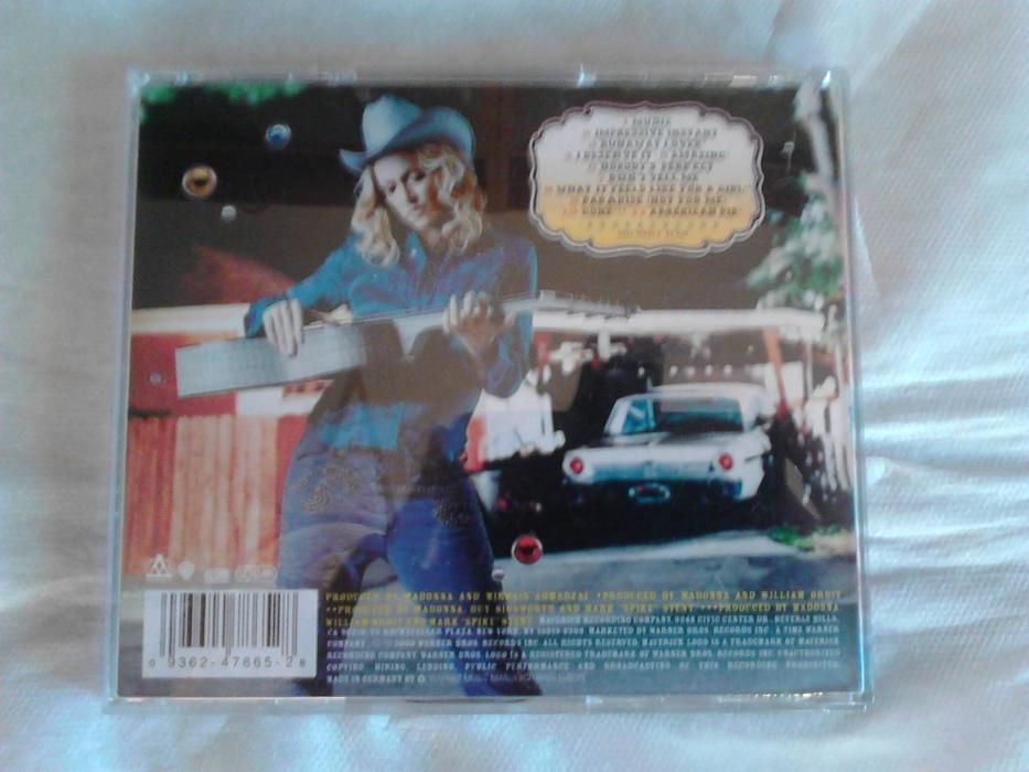 cd Madonna Music c portes