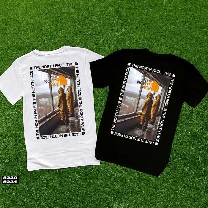 ТНФ Новая Футболка » The North Face Stallker » Биг Лого Принт