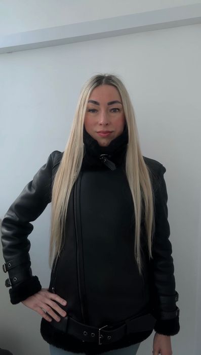 Дублянка авіатор пілот повністю натуральна