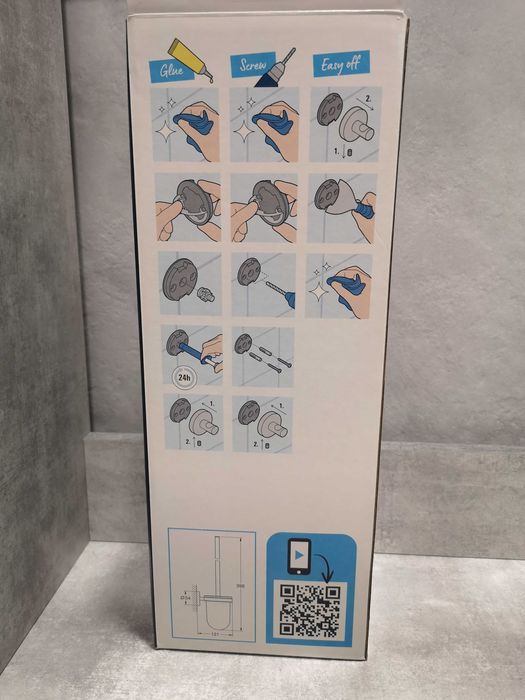 GROHE Start – szczotka do WC wisząca black matt