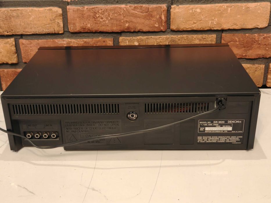 DENON DR-M20 ! Porządny magentofon 3 głowicowy ! OKAZJA