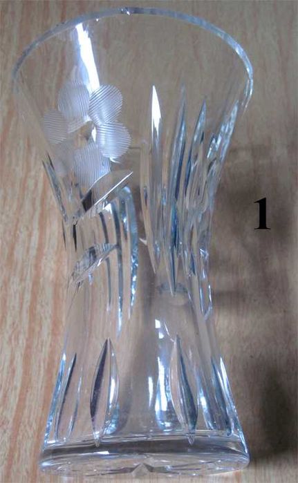 Вазы хрустальные