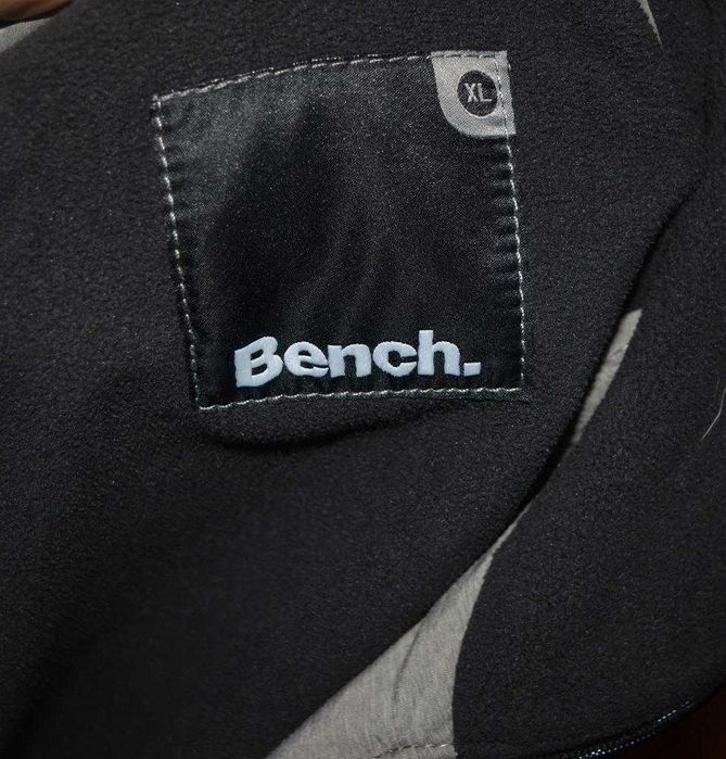 Nieocieplana kurtka softshell na polarku Bench XL