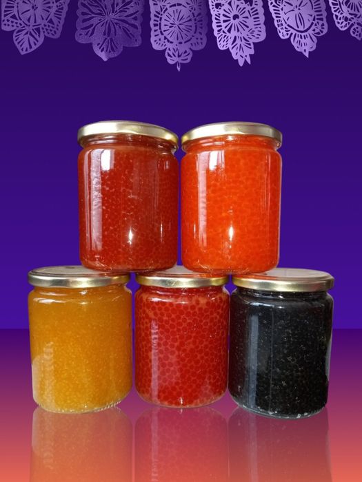 Ікра від виробника червона, чорна