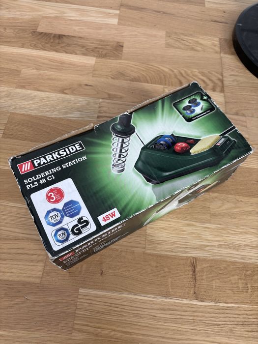 Praktycznie nowa stacja lutownicza Parkside