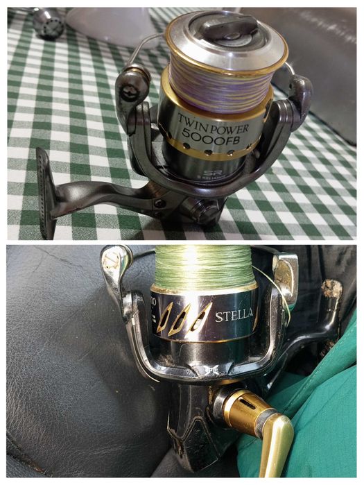 Shimano stella SW+ Shimano twin power fb