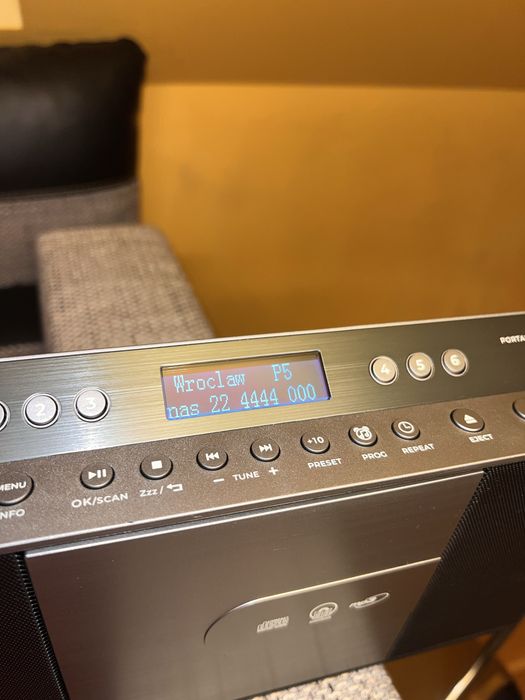 Цифрове радіо DAB+ FM Soundmaster RCD1870SW | CD MP3 USB AUX+ батарейк