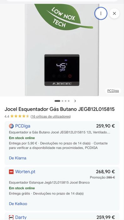 Esquentador jocel