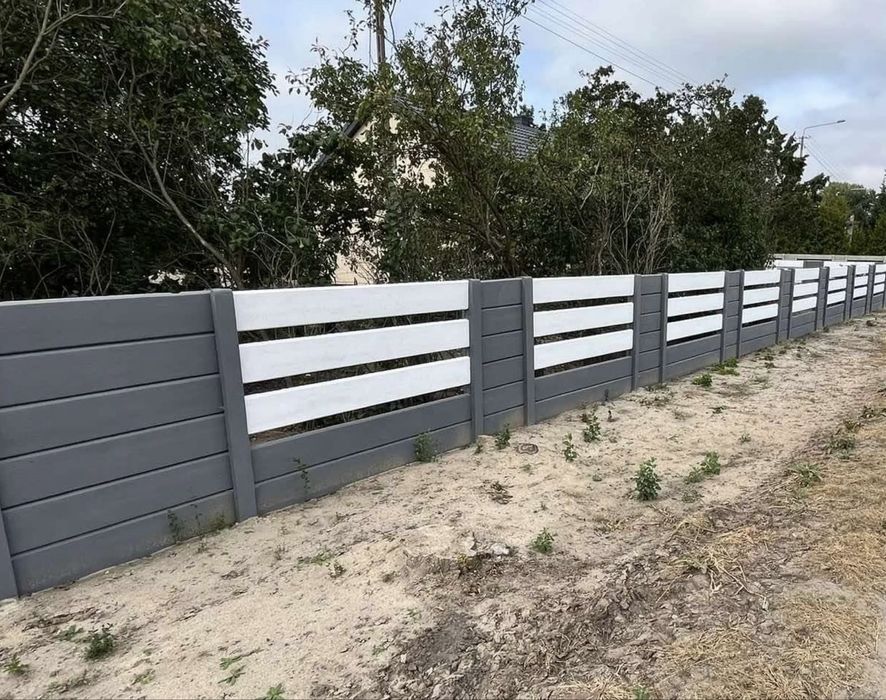 Ogrodzenia betonowe, ogrodzenia palisadowe PRODUCENT