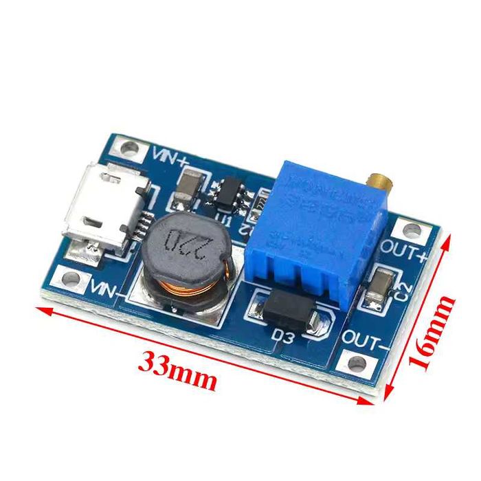 MT3608 DC-DC повышающий преобразователь