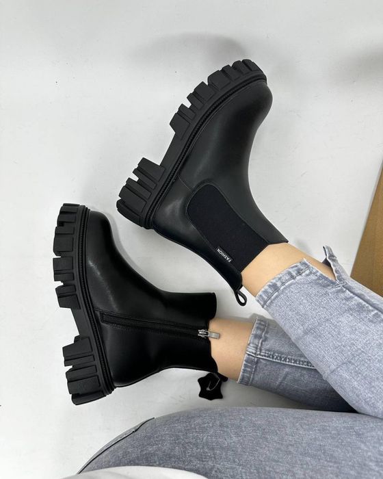 Черевики шкіряні РОЗПРОДАЖ