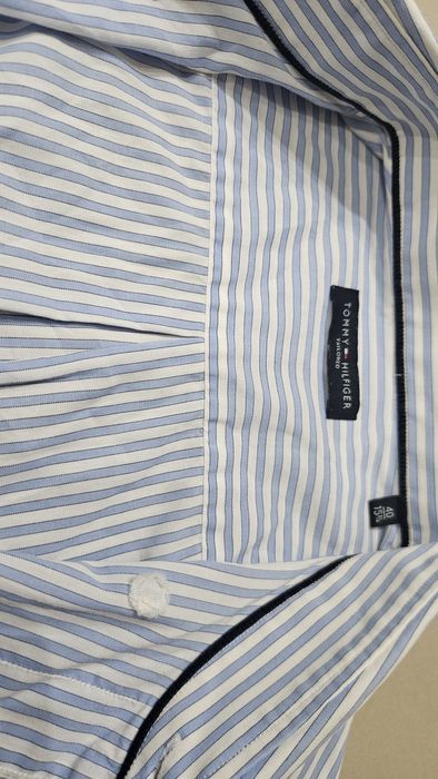 Koszula męska Tommy Hilfiger r.M, kołnierzyk 40