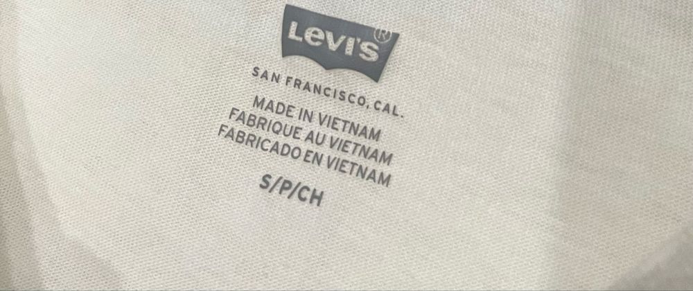 Оригінальна чоловіча футболка Levis