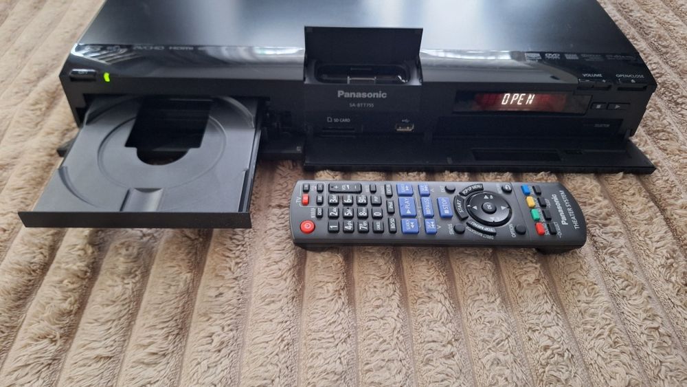 Panasonic SA-BTT755 , Nie sprawny ! + Oryginalny pilot N2QAKB 000090