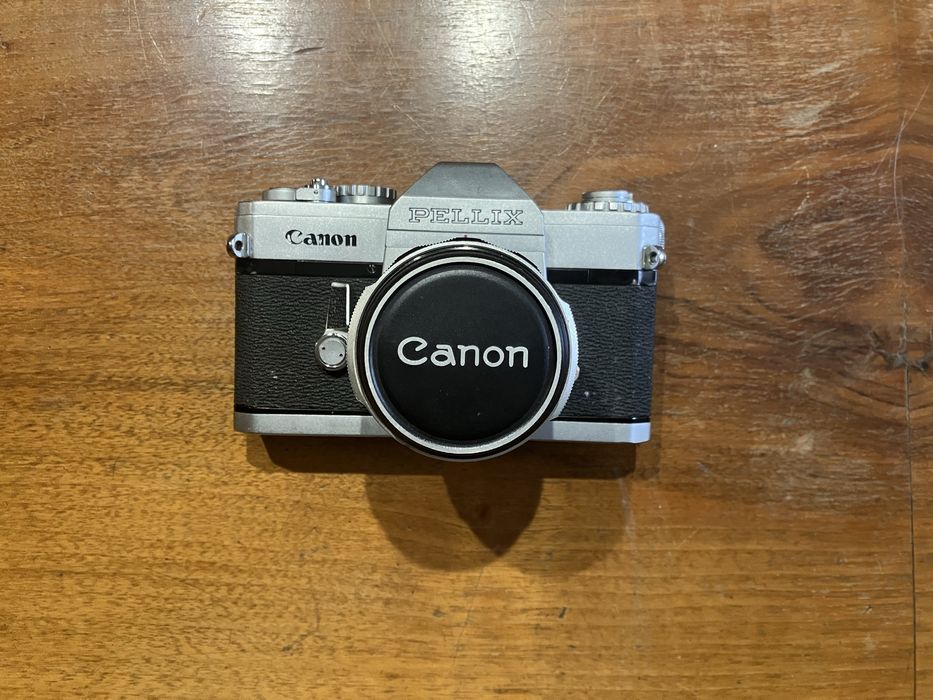 JESZCZE TANIEJ Wspaniały Canon Pellix legendarna lustrzanka analogowa