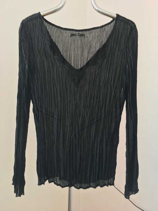 Czarna elegancka bluzka Vero Moda 42