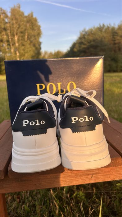 Polo Ralph Lauren Heritage Court Super R. 40 / 25.5 cm – Białe – Nowe!