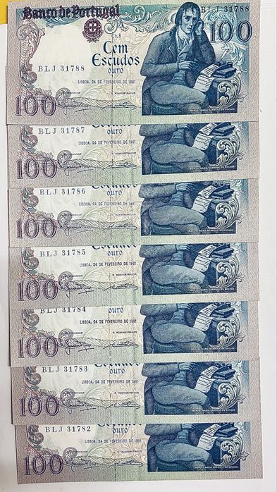 100 Escudos Bocage