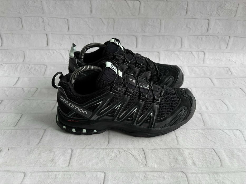 Чорні Трекінгові Кросівки Саломон Salomon XA Pro 3D Outdoor 40 Розмір Черные Трекинговые Кроссовки Оригінал