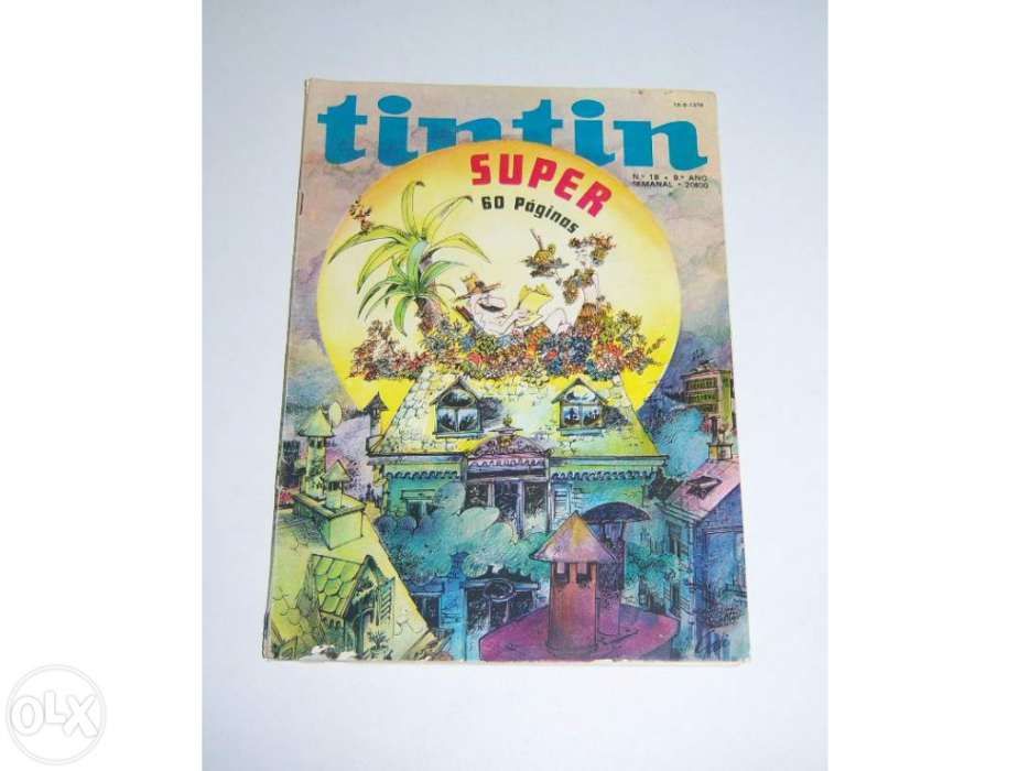 Lote De 5 Revistas TINTIN - ANO 9