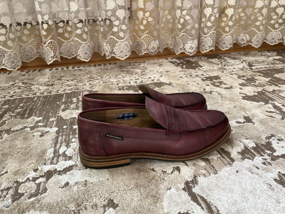 Шкіряні пенні-лофери Ben sherman 43-44 розміру