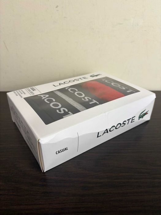Bokserki męskie Lacoste Cotton Trunks - M