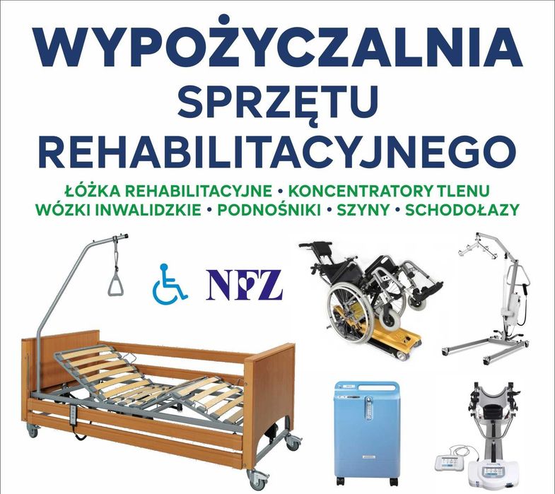 Łóżko rehabilitacyjne , elektryczne , medyczne , ortopedyczne wynajem