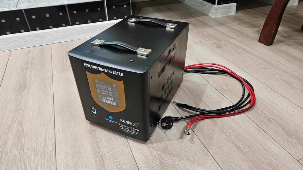 Аварійне джерело живлення Kemot PROsinus 2000 ДБЖ 24 В/230 В 2000 ВА/1